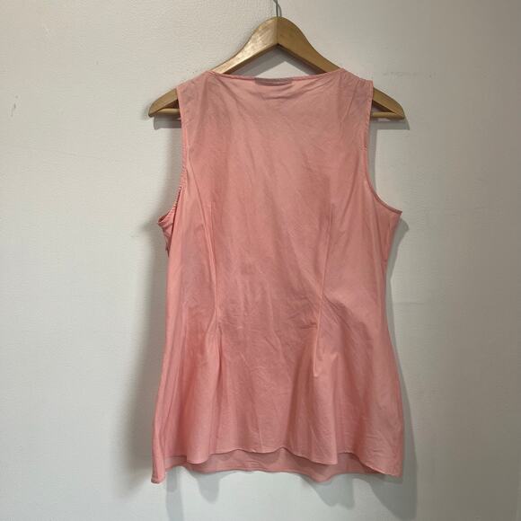 Nine & Co Y2K Babydoll Tank Top Zip Side Coquette Fairy Size 12 - Picture 3 of 6
